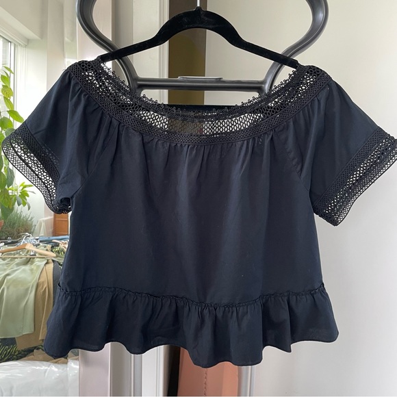 Madewell XS Boxy Blouse - Picture 2 of 4